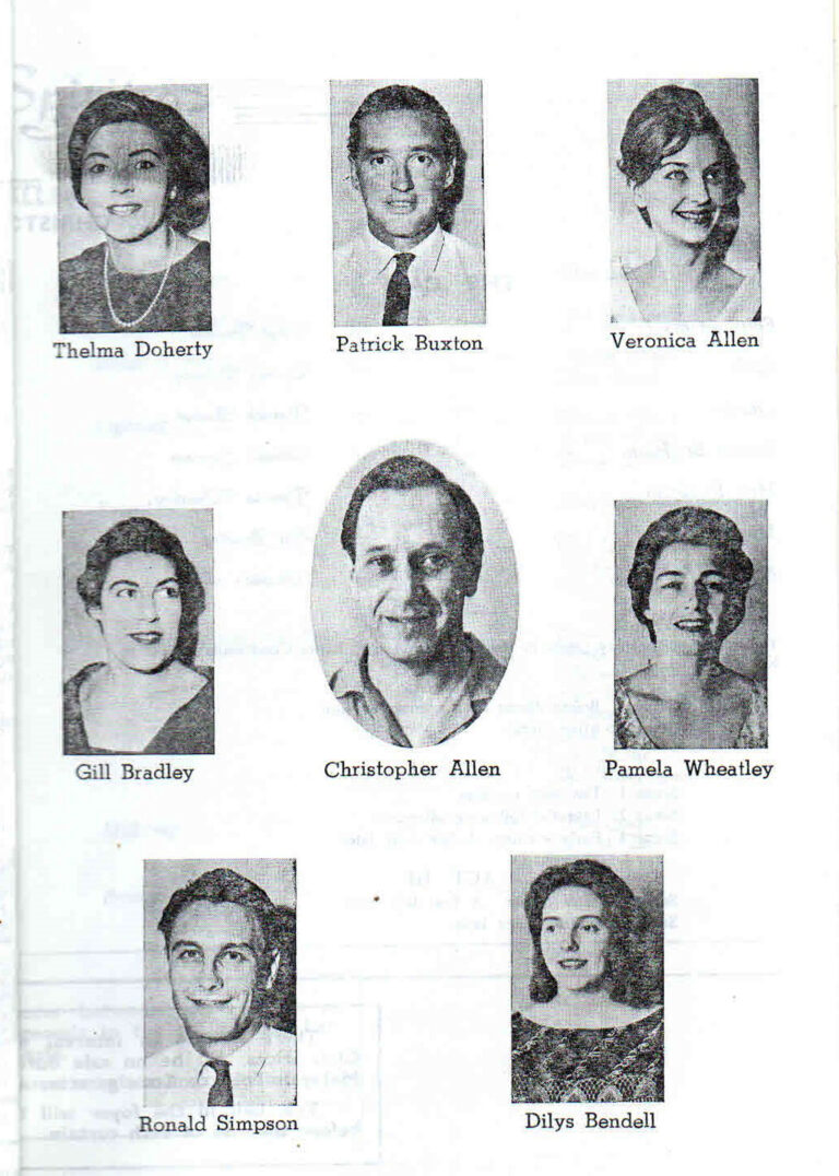 1963, Blithe Spirit: Director and Principal Cast