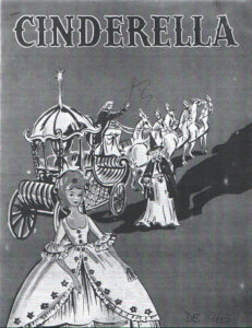 1963, Cinderella: Programme Cover