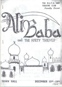 1964, Alibaba and The Forty Thieves: Programme Cover