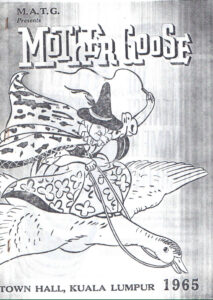 1965, Mother Goose: Programme Cover