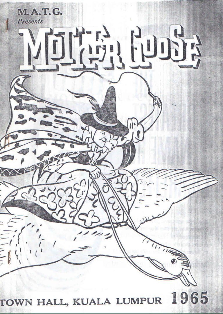 1965, Mother Goose: Programme Cover