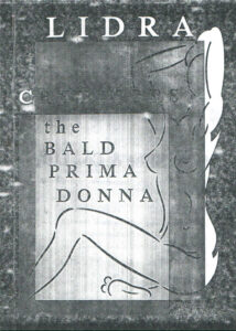 1965: The Bald Prima-Donna: Programme Cover