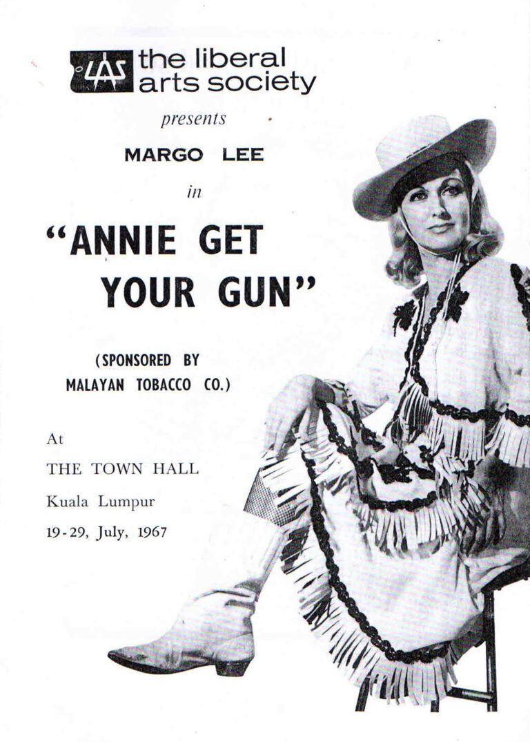 1967, Annie Get Your Gun: Programme Cover