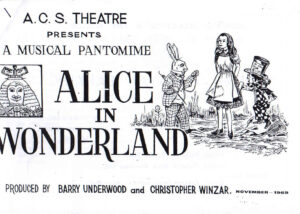 1969, Alice in Wonderland: Programme Cover