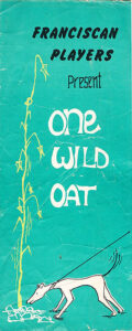 1970: One Wild Oat: Programme Cover