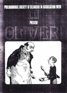 1970, Oliver!: Programme Cover