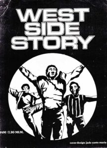 1976, West Side Story: Programme Cover