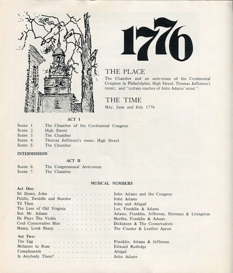 1976 1776 synopsis 1