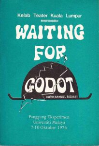 1976, Waiting for Godot: Programme Cover
