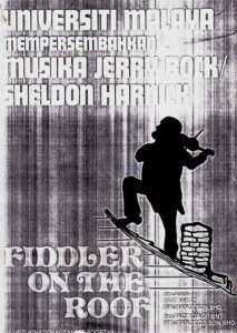 1977, Fiddler On The Roof: Programme Cover