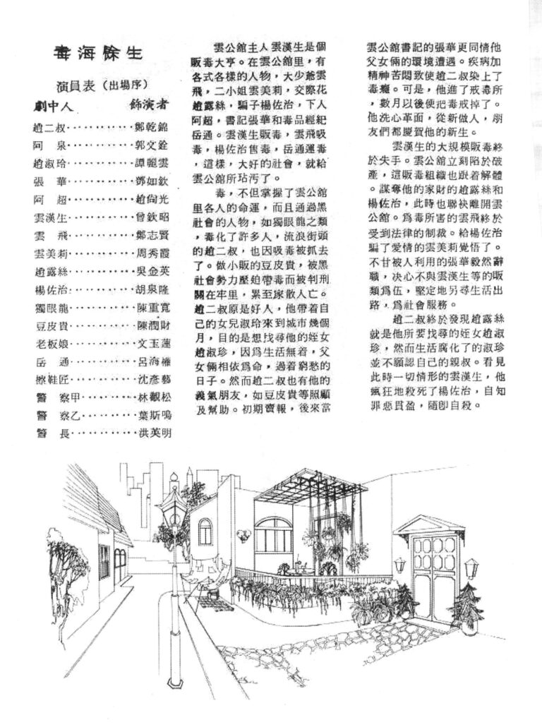 1980 Struggling To Survive Program Synopsis