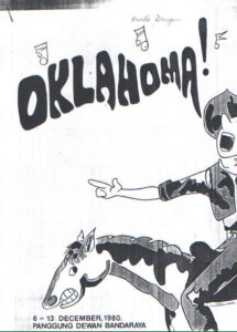 1980, Oklahoma!: Programme Cover