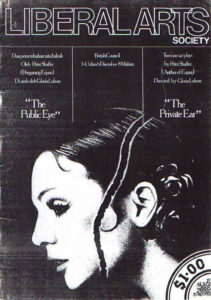 1981, The Public Eye & The Private Ear: Programme Cover