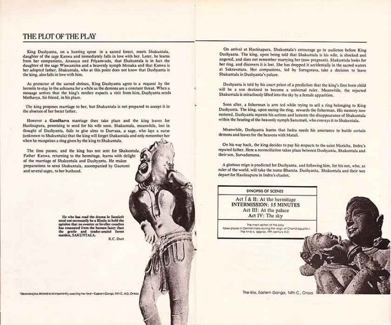 1982, Shakuntala: The Plot