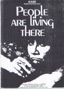 1983, People Are Living there: Programme Cover