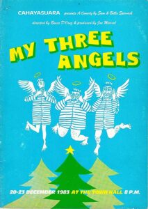1983, My Three Angels: Programme Cover