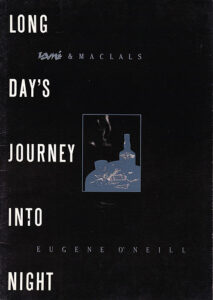 1984, Long Day's Journey Into Night: Programme Cover