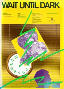 1986, Wait until Dark: Programme Cover