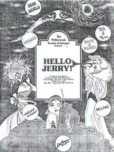 1987, Hello Jerry!: Programme Cover