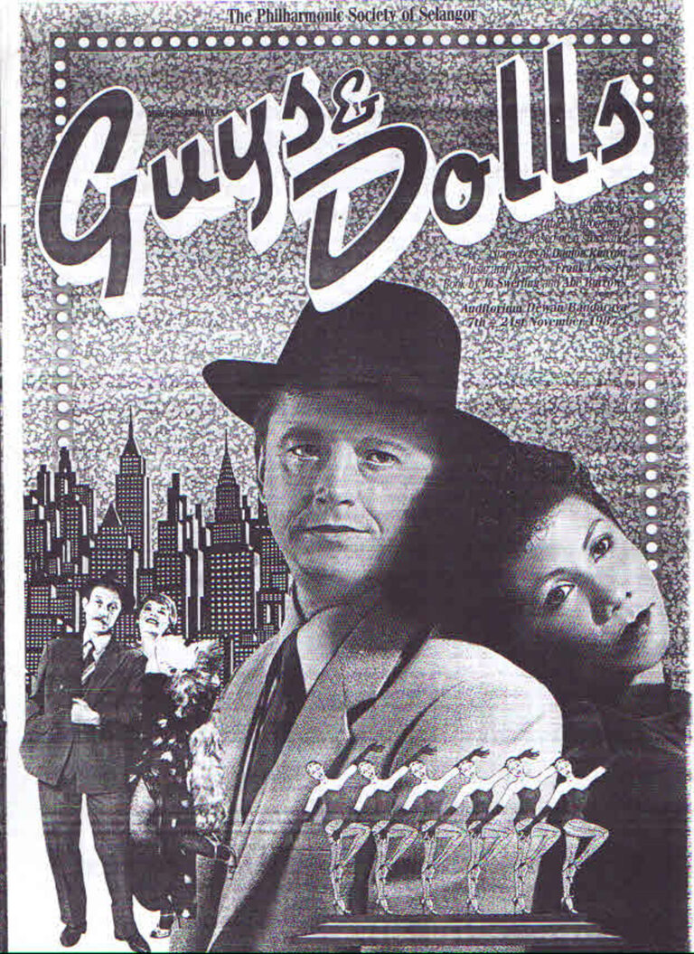 1987, Guys & Dolls: Programme Cover