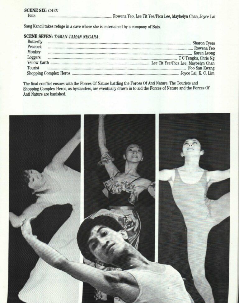 1988 Ke Mana Sang Kancil Program list 2