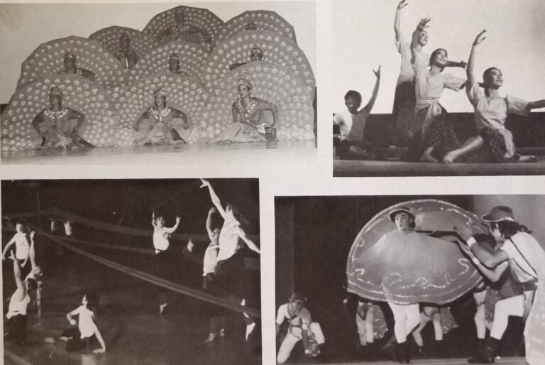 1983 Wan Zi Qian Hong Dance Evening Performance Dance images 2