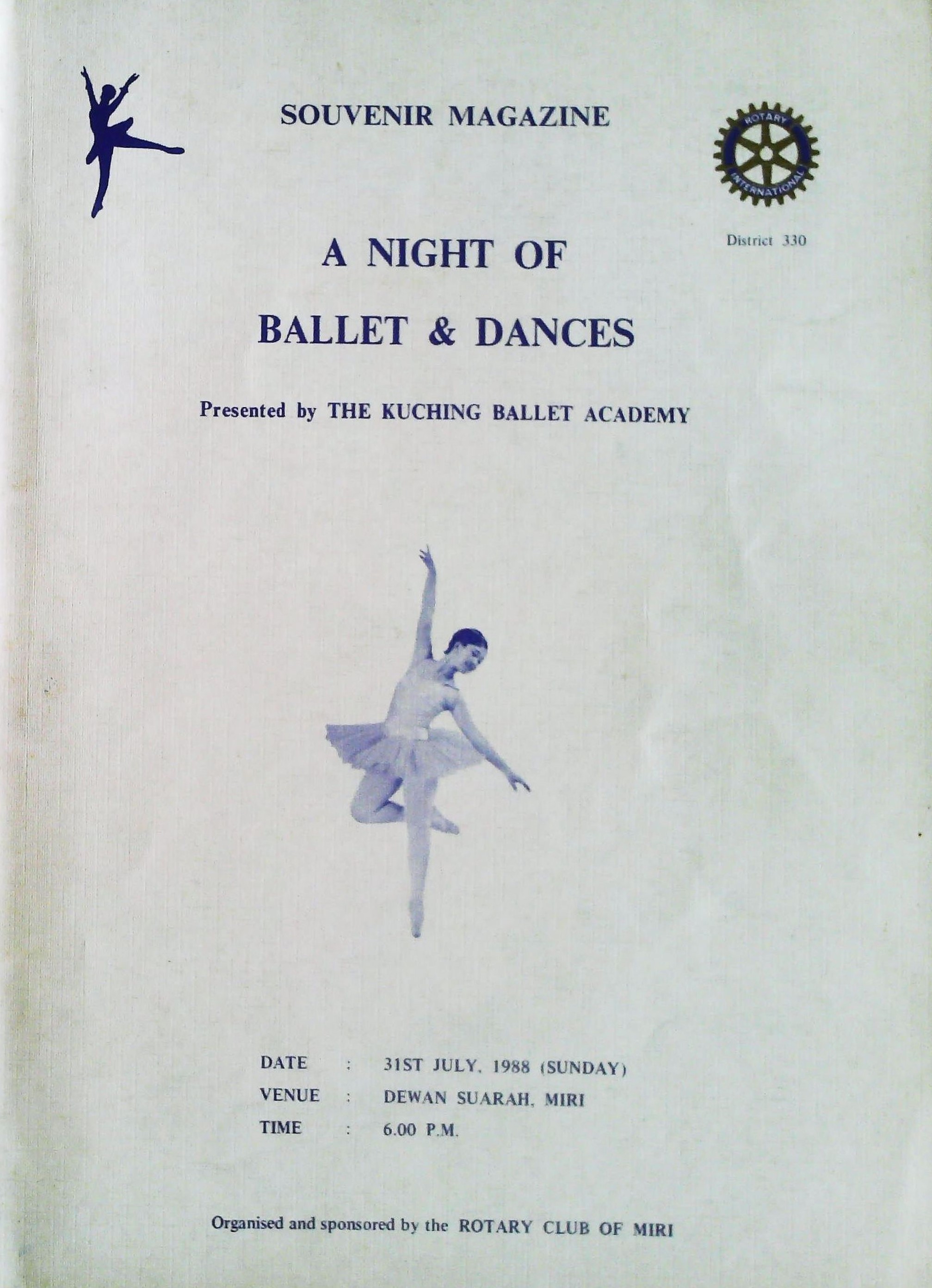 1988 A Night of Ballet And Dances Cover