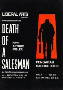 1989, Death of a Salesman: Programme Cover