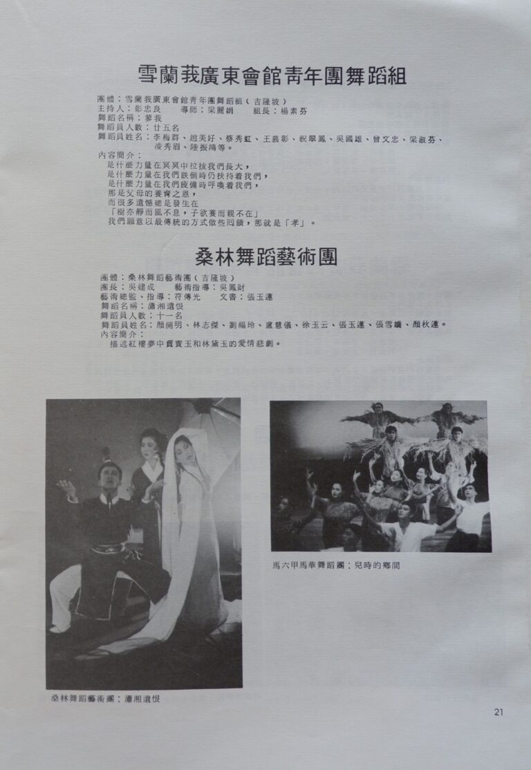 990 Pertandingan Koreografi TiongHua Dance images 2