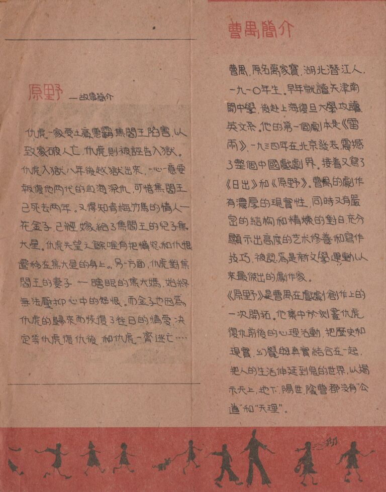1991 The Wilderness Program Synopsis