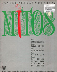 1992, Mitos: Programme Cover