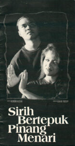 1992, Sirih Bertepuk Pinang Menari: Programme Cover