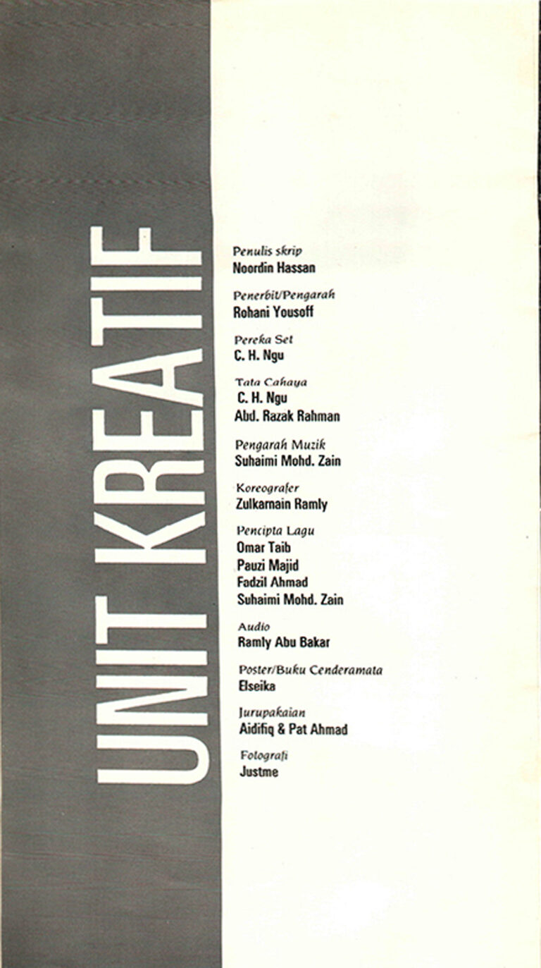 1992, Sirih Bertepuk Pinang Menari: Programme 3