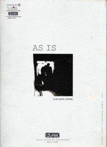 1992, As Is: Programme Cover
