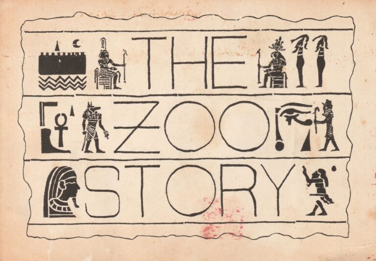 1994 The Zoo Story Flyer 01