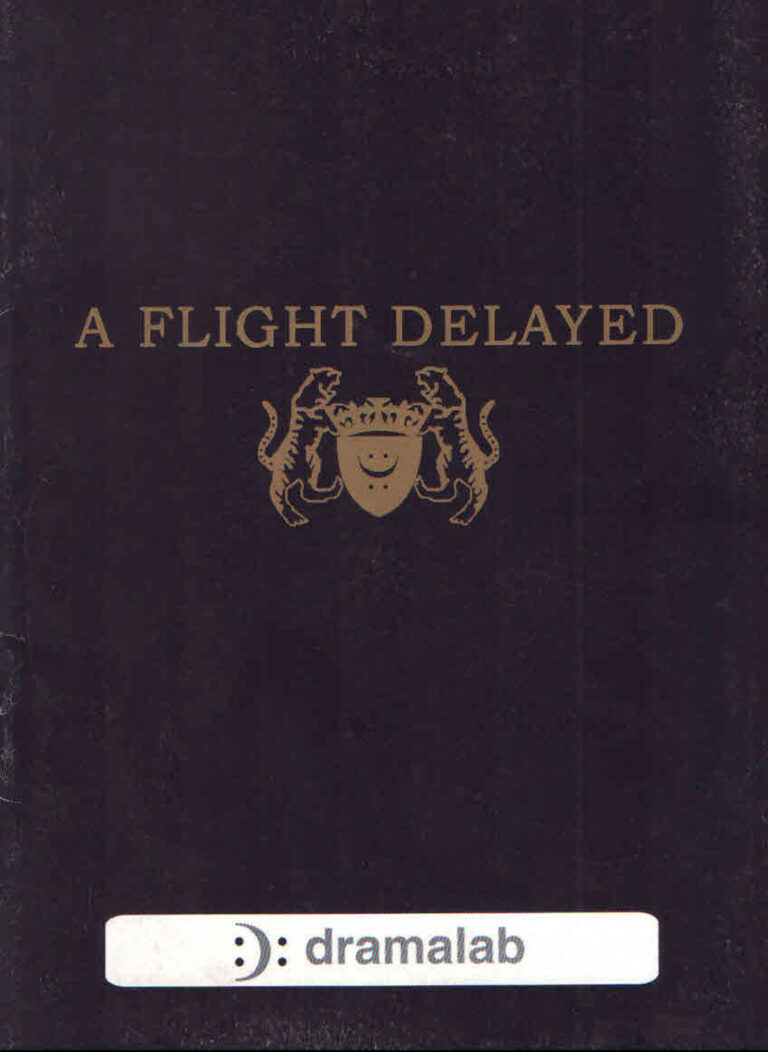 1997, A Flight Delayed: Programme Cover