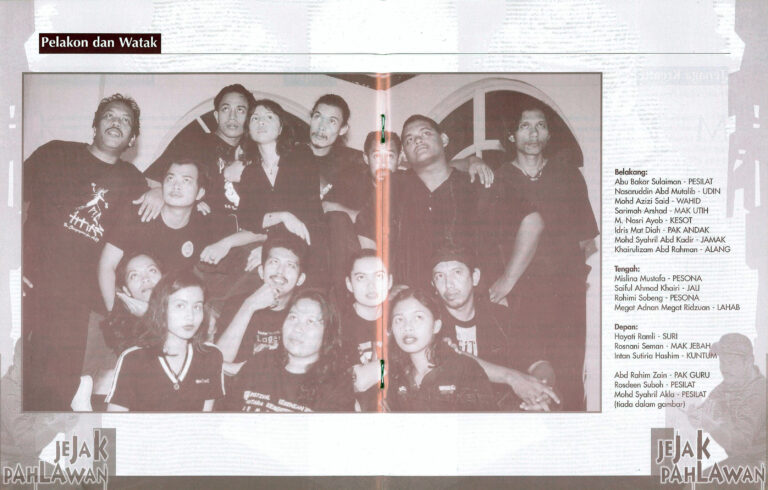 1998, Jejak Pahlawan: Cast