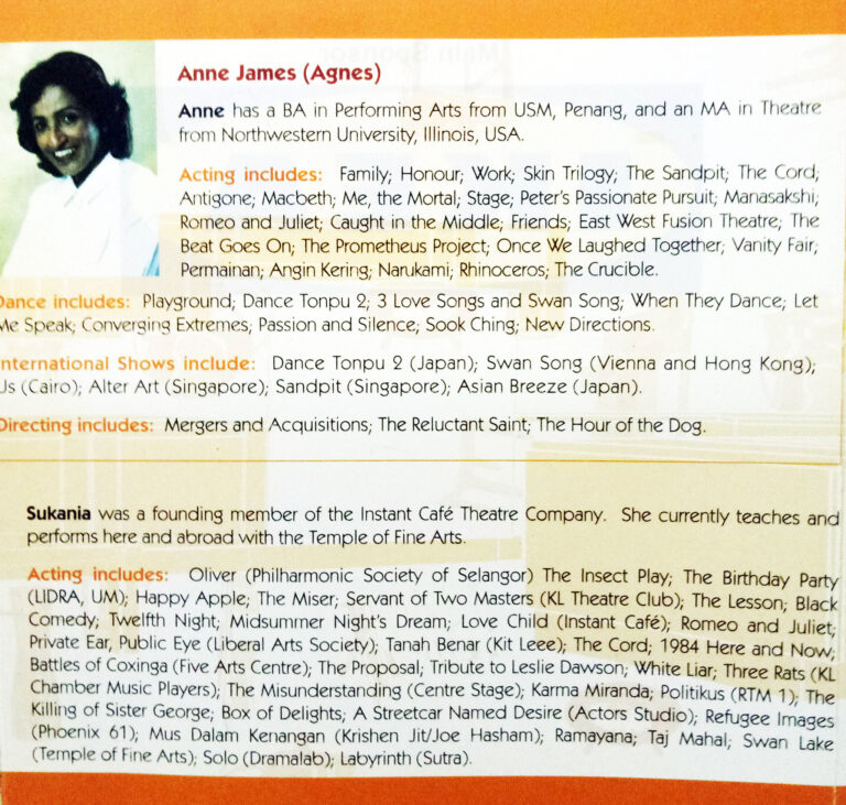 2000, Those Four Sisters Fernandez: Bios 1