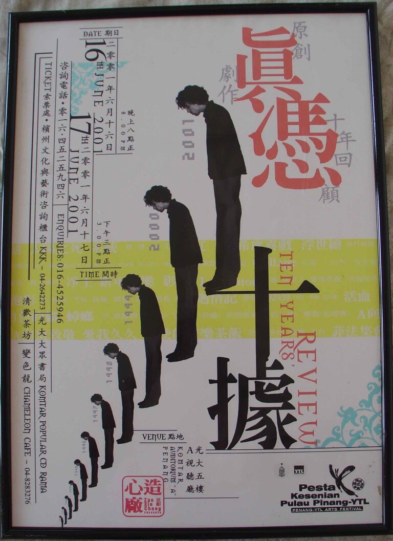 2001 Ten Years Review Poster