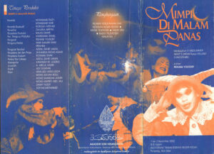 2002, Mimpi Di Malam Panas Tour: Programme Outer Sheets