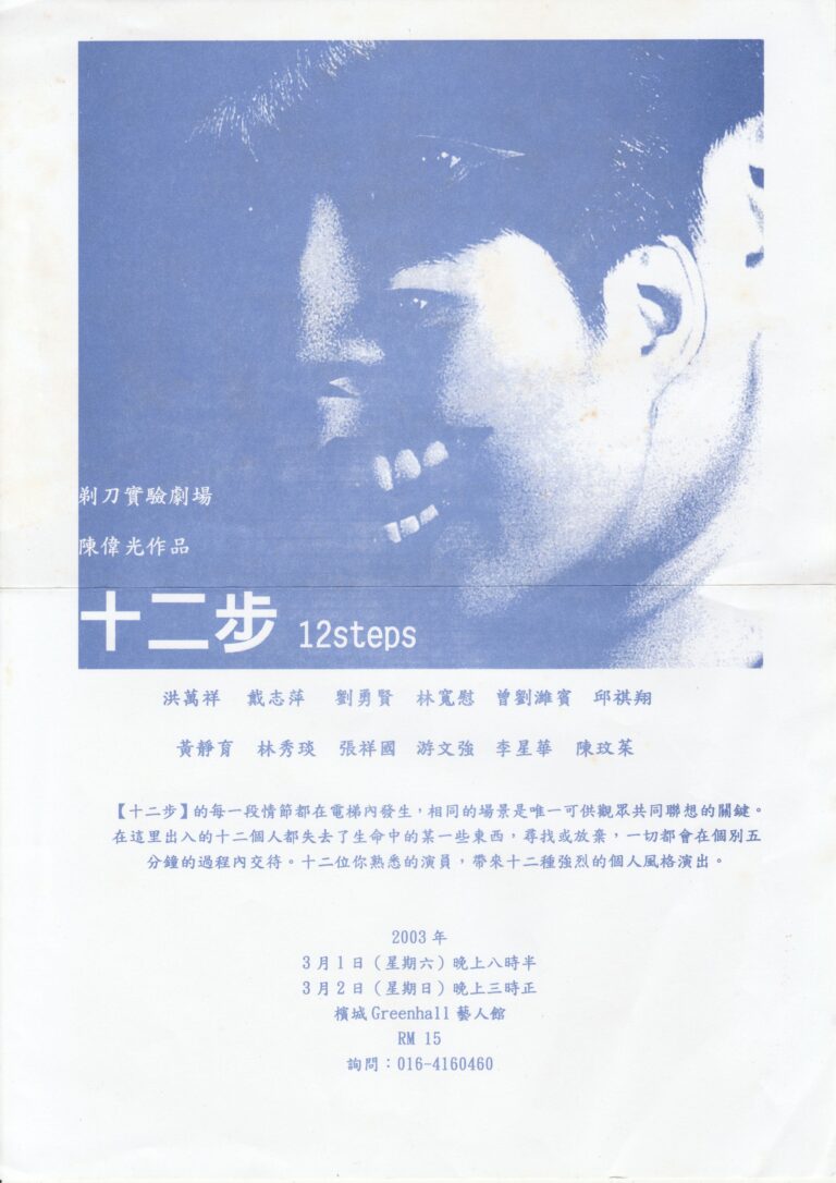 2003 12 Steps Flyer March