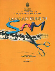 2003, Jangan Bunuh Sam: Programme Cover