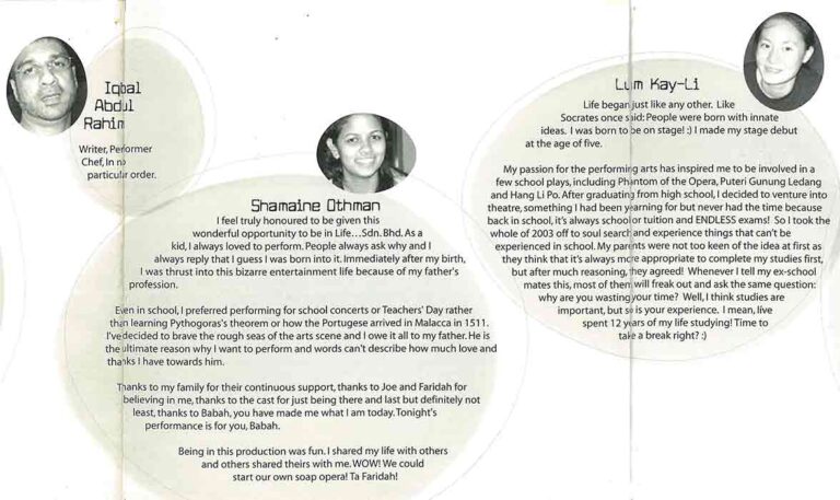 2004, Life Sdn Bhd: Bios 2