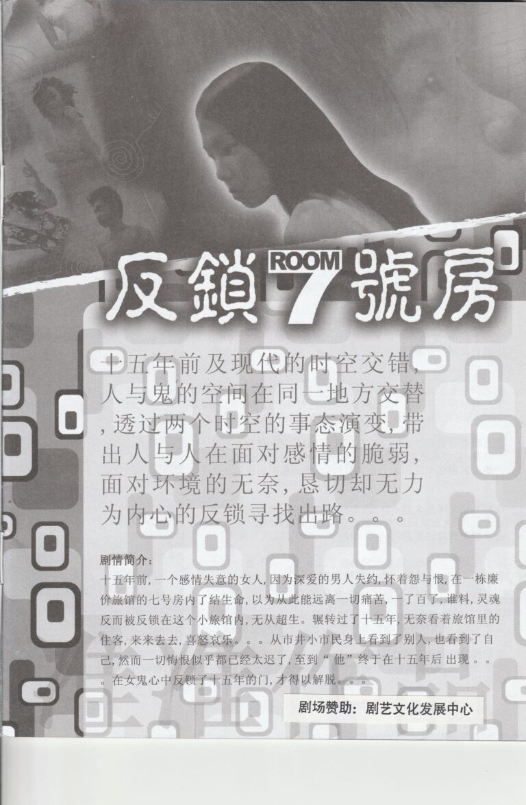 2004 ROOM 7 Program Synopsis