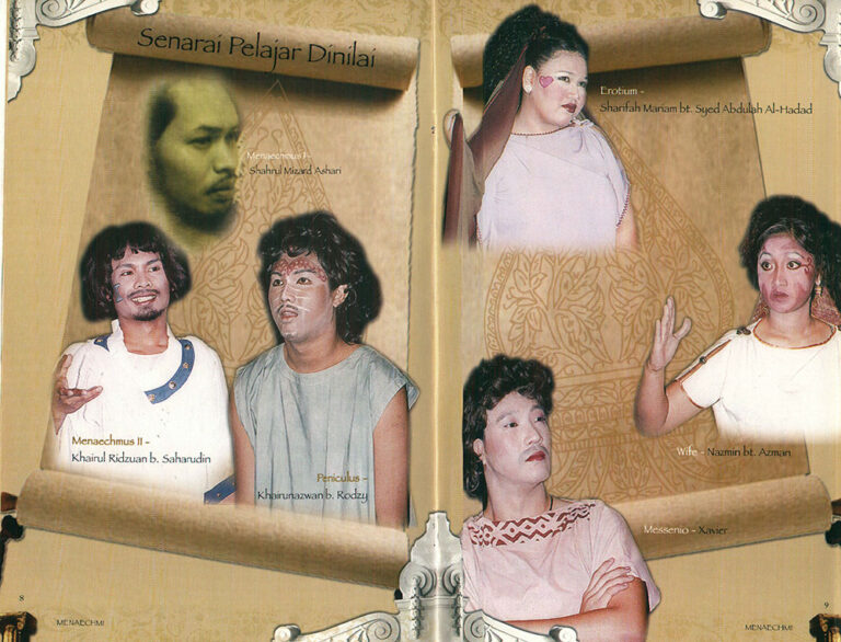 2005, Menaechmi: Cast 1