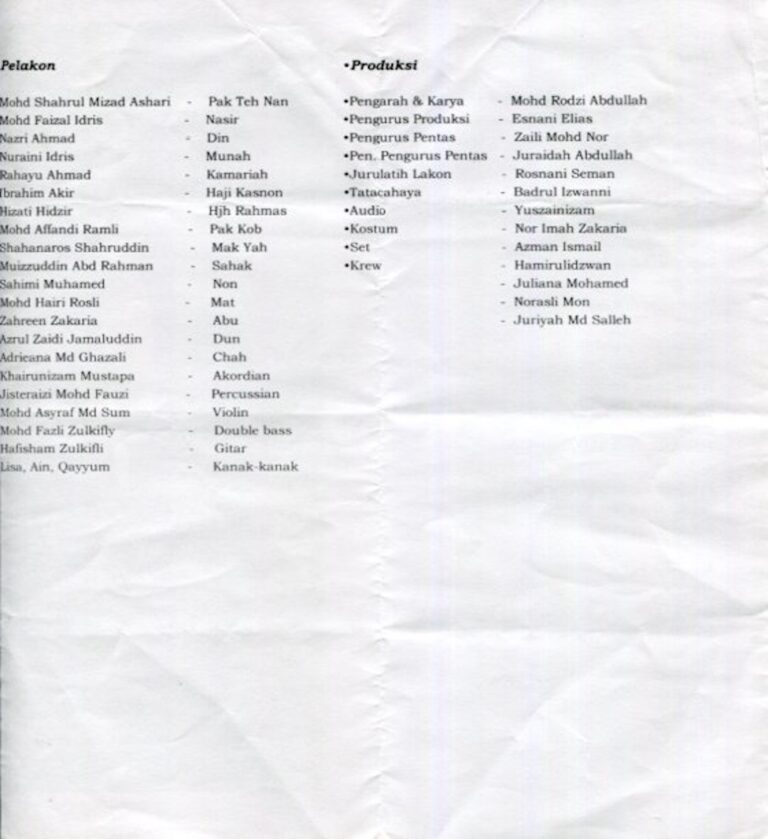 2006 Ghazal Party Queen Cast and production crew list 1