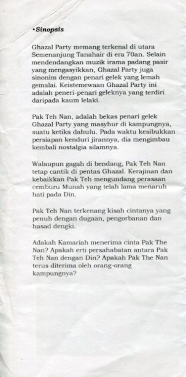 2006 Ghazal Party Queen synopsis