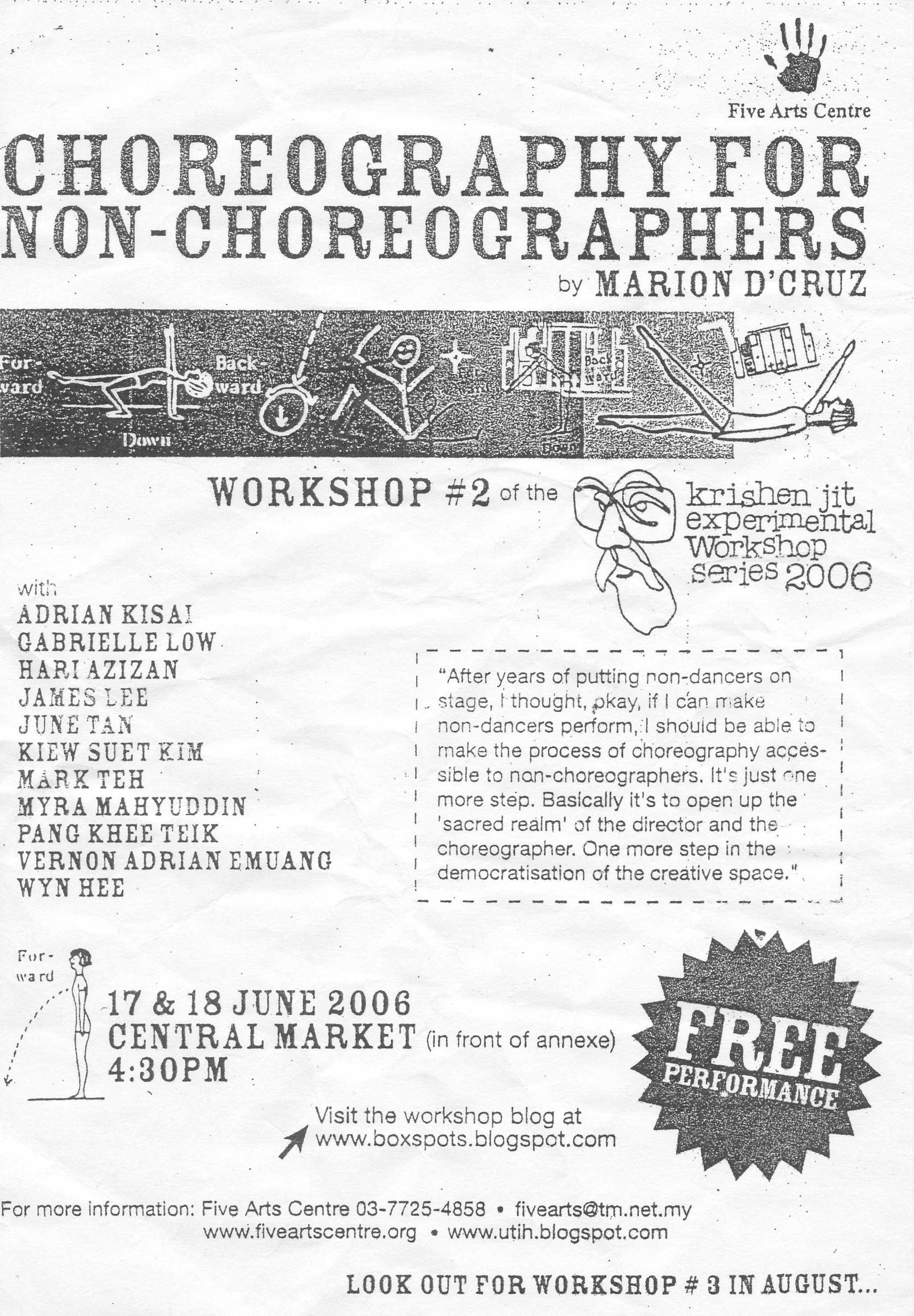 2006 Choreography For Non-Choreographers