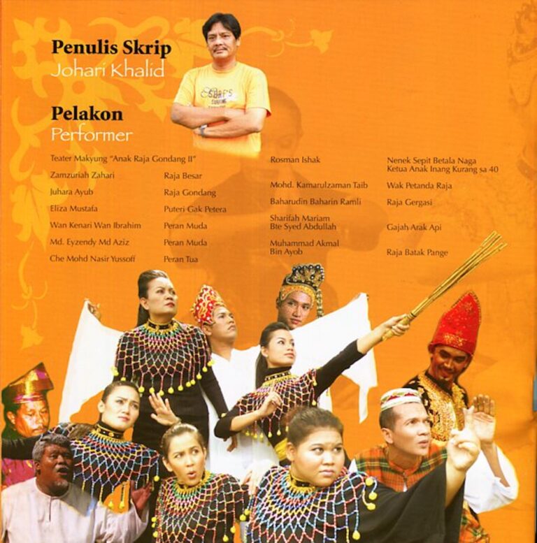 2006 Makyung Anak Raja Gondang 2 Cast and production crew list 1