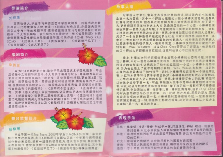 2008 I Am Number 1 Program Synopsis